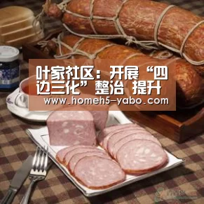 叶家社区:开展“四边三化”整治 提升社区环境|亚博体育(图2) 亚博官方网站
